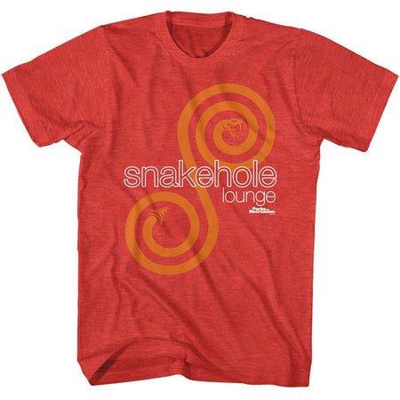 Parks And Recreation Snakehole Lounge Logo T-shirt