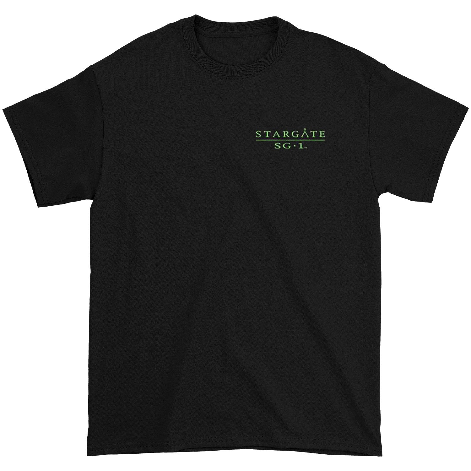 Stargate Cast And Gate Front And Back T-shirt