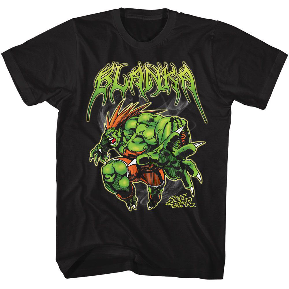 Street Fighter Blanka Metal T-shirt