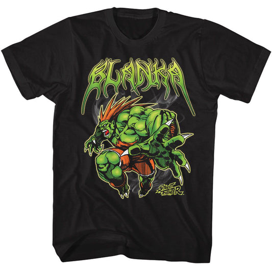 Street Fighter Blanka Metal T-shirt