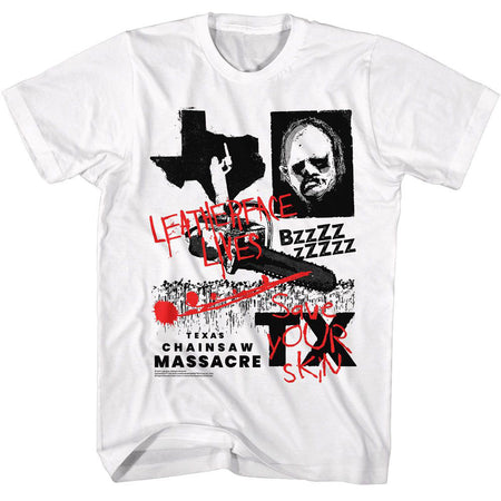 Texas Chainsaw Leatherface Bzzz T-shirt