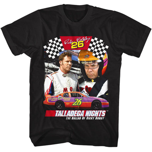 Talladega Nights Ricky Collage T-shirt