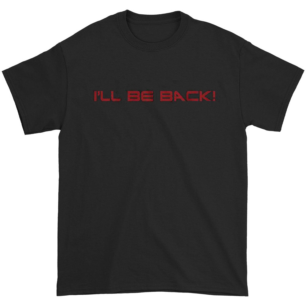 Terminator Ill Be Back Front And Back T-shirt