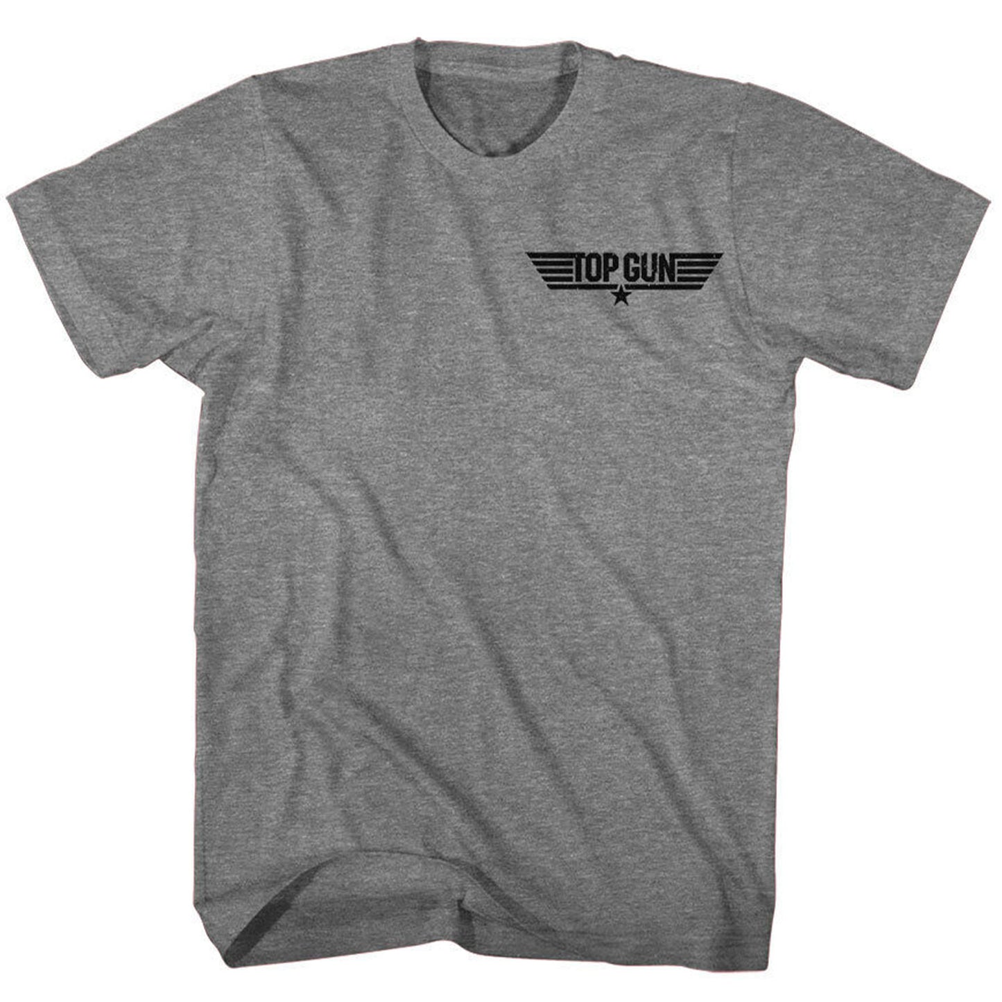 Top Gun Inverted Front And Back T-shirt