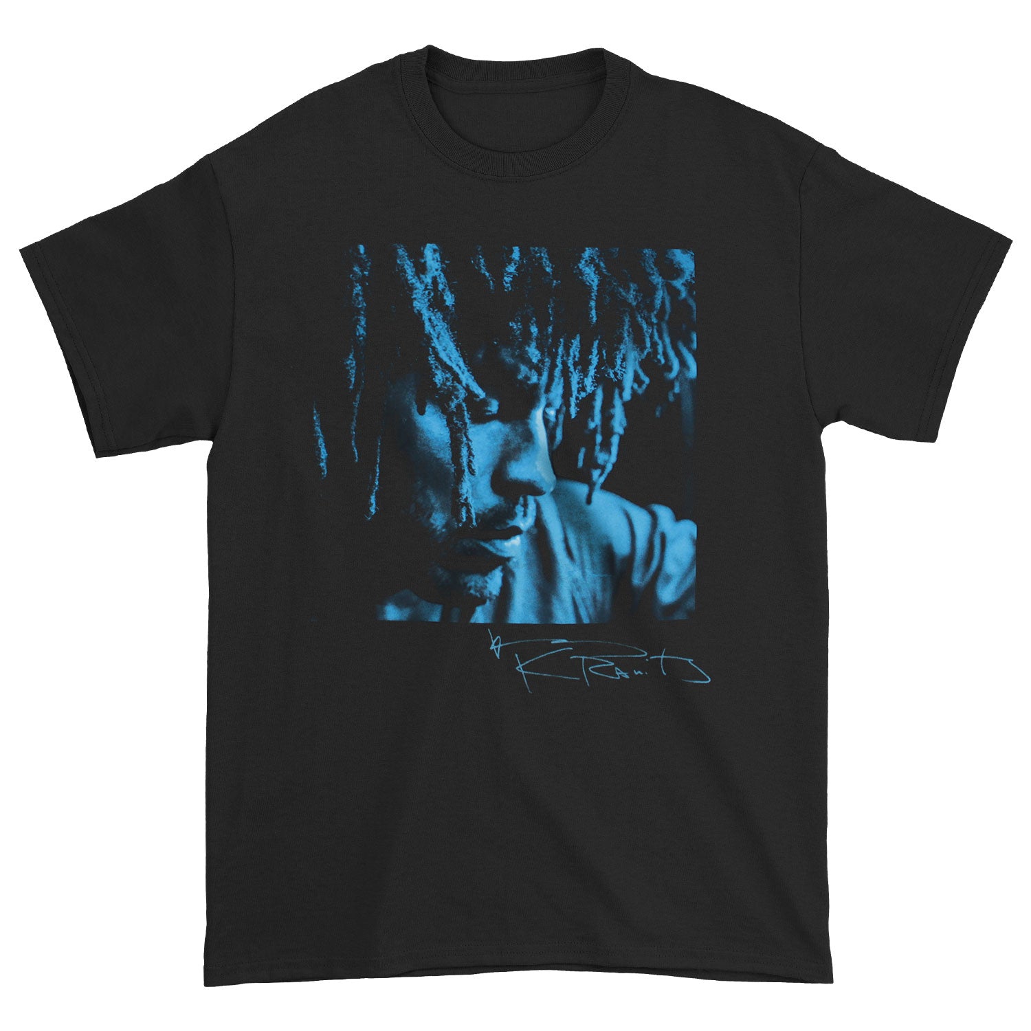 Blue Photo Slim Fit T-shirt