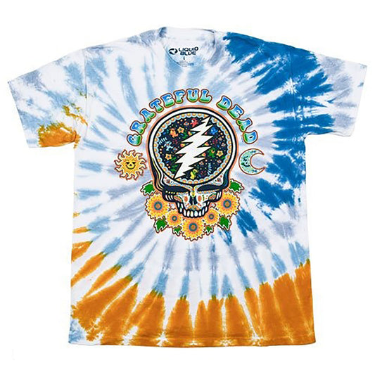 Grateful Dead SYF Day Of The Dead Tie Dye T-shirt Front