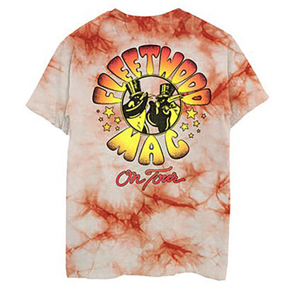 On Tour Red Tie Dye T-shirt