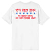 Vote Ozzy 2024! T-shirt