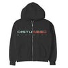 Divisive Zippered Hooded Sweatshirt