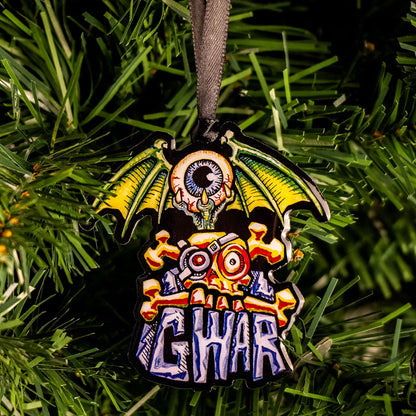 Gwar Flying Eye Metal Ornament Christmas Ornament