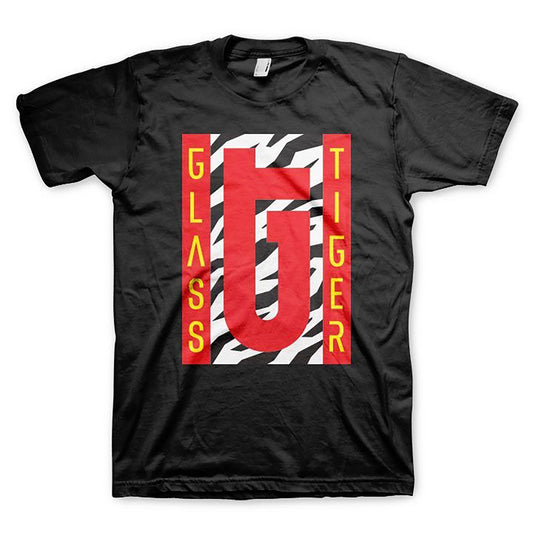 Glass Tiger Vertical White T-shirt Front