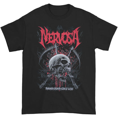 Nervosa Skull Chaos T-shirt