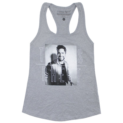 Thomas Rhett Boxed Photo & Logo Womens Tank Front