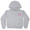 Pink & Purple Logos by Jon Lauren Girls Jr Sweatshirt