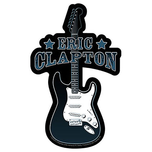 Black Guitar Sticker