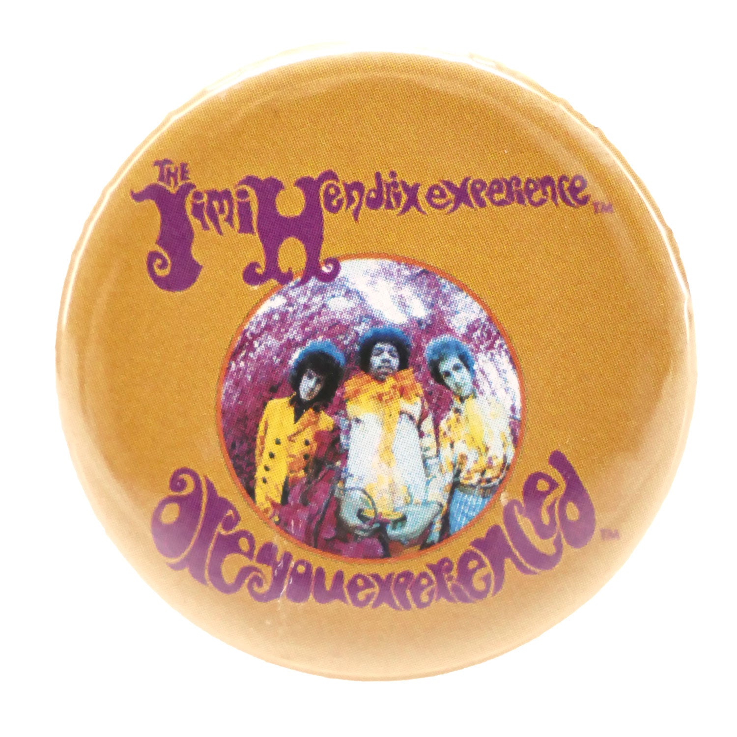 Jimi Hendrix Experienced Bubble Button
