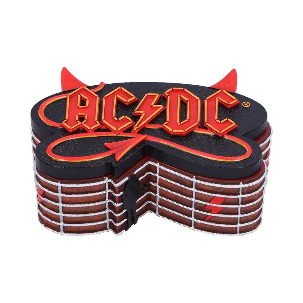 AC/DC Logo Guitar Inspired Box 15cm Box Set 452974 | Rockabilia Merch Store