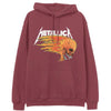 Flaming Skull Hooded Sweatshirt