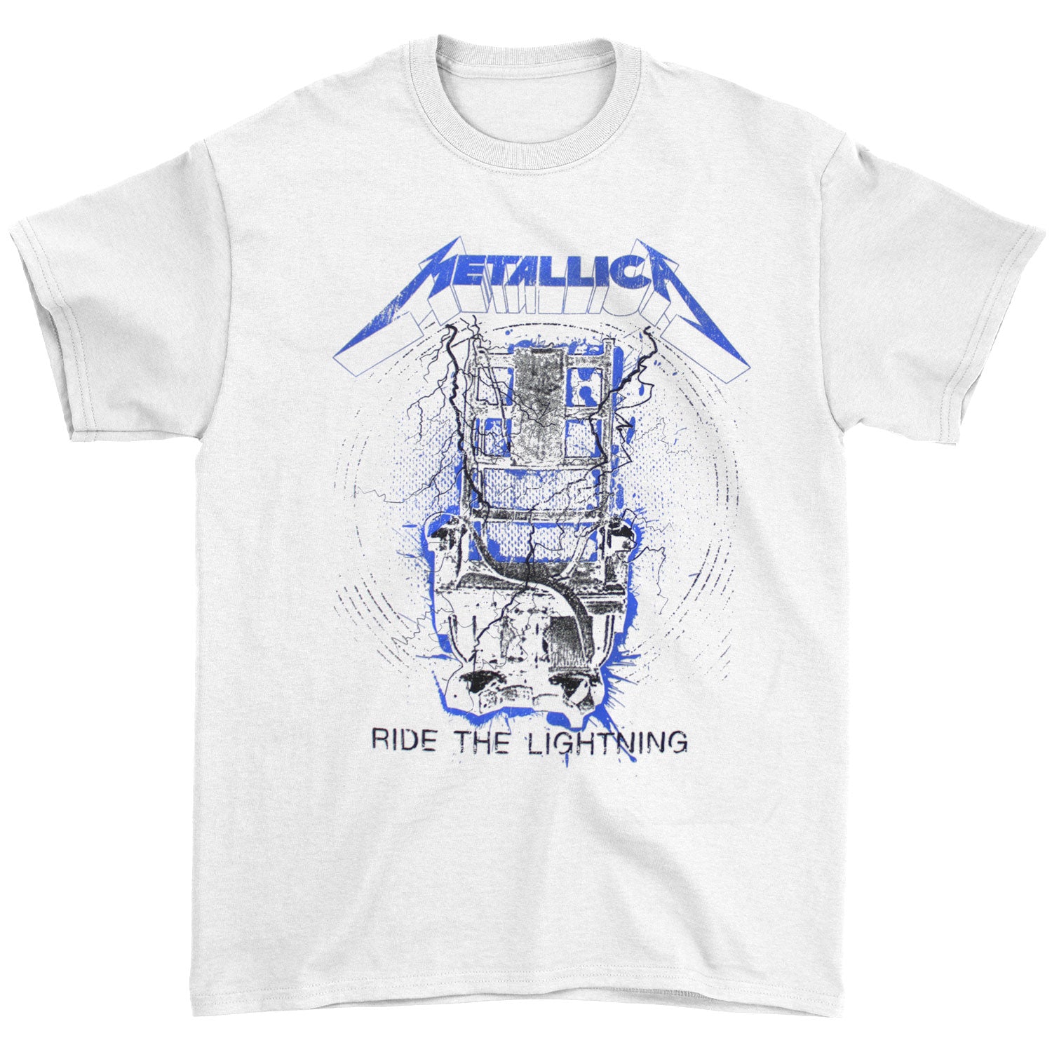 Ride The Lightning White T-shirt