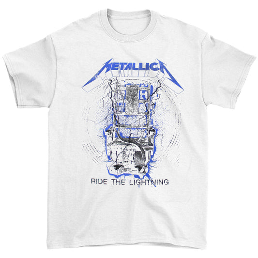 Ride The Lightning White T-shirt