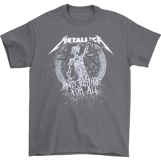 Grey & White Justice For All T-shirt