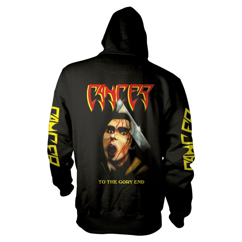Cancer To The Gory End Hooded Sweatshirt