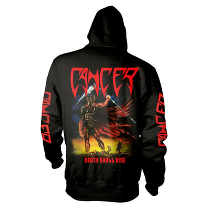 Cancer Death Shall Rise (black) Hooded Sweatshirt
