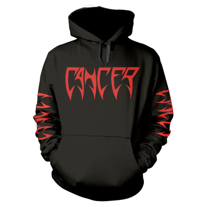 Cancer Death Shall Rise (black) Hooded Sweatshirt
