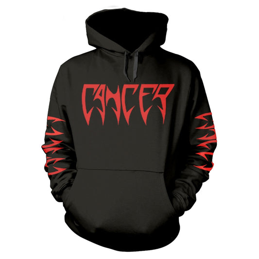 Cancer Death Shall Rise (black) Hooded Sweatshirt