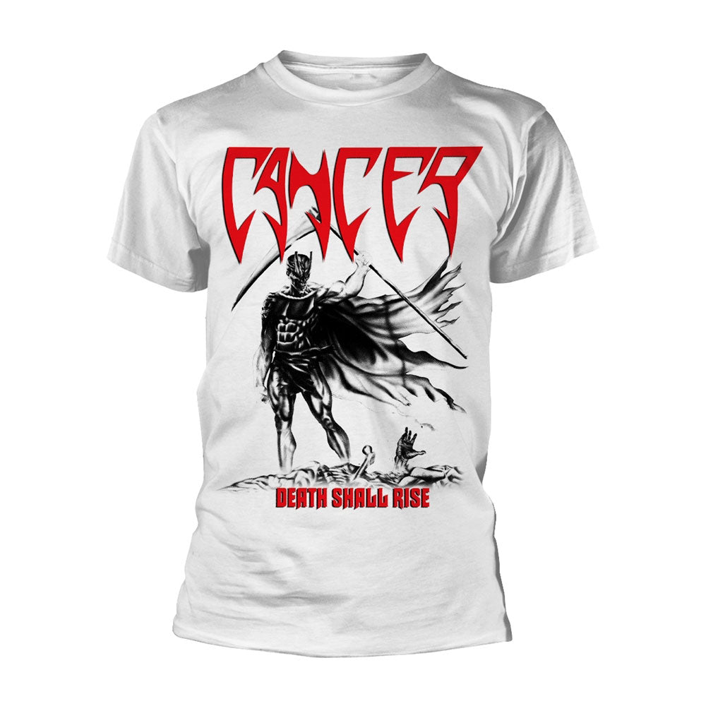 Cancer Death Shall Rise (white) T-shirt