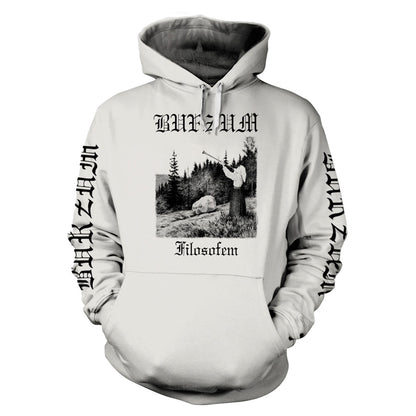 Burzum Filosofem 3 2018 (white) Hooded Sweatshirt