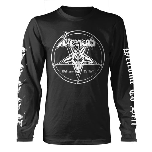Venom Welcome To Hell (white) Long Sleeve