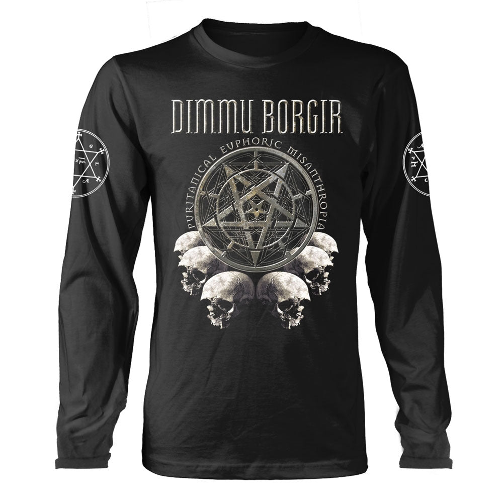 Puritanical Euphoric Misanthropia (skulls) Long Sleeve