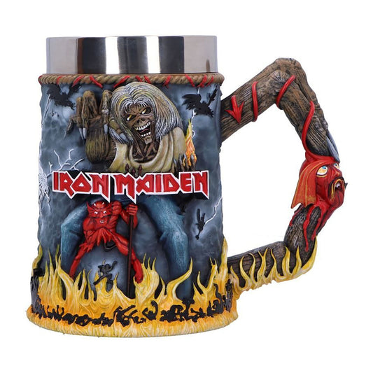Iron Maiden The Number of the Beast Tankard 16cm Stein