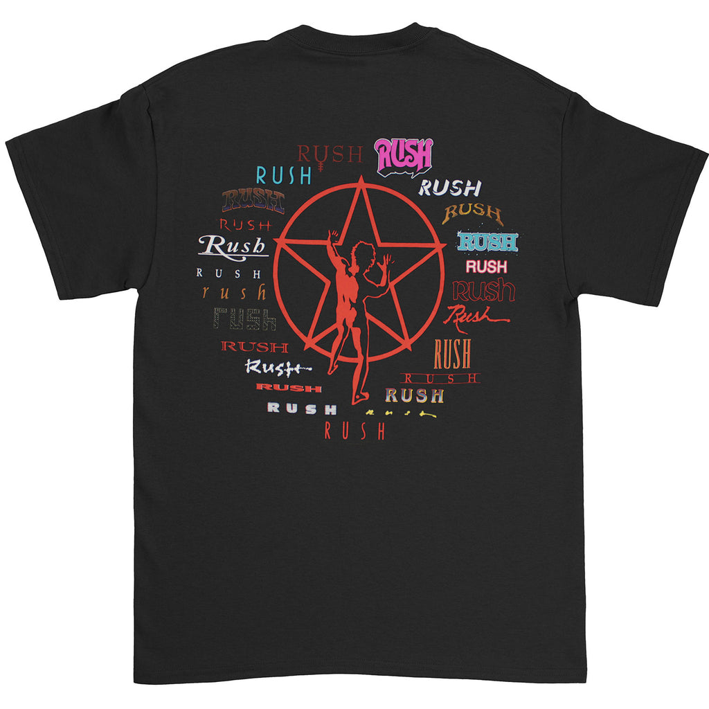 Rush Logos T-shirt 453280 | Rockabilia Merch Store
