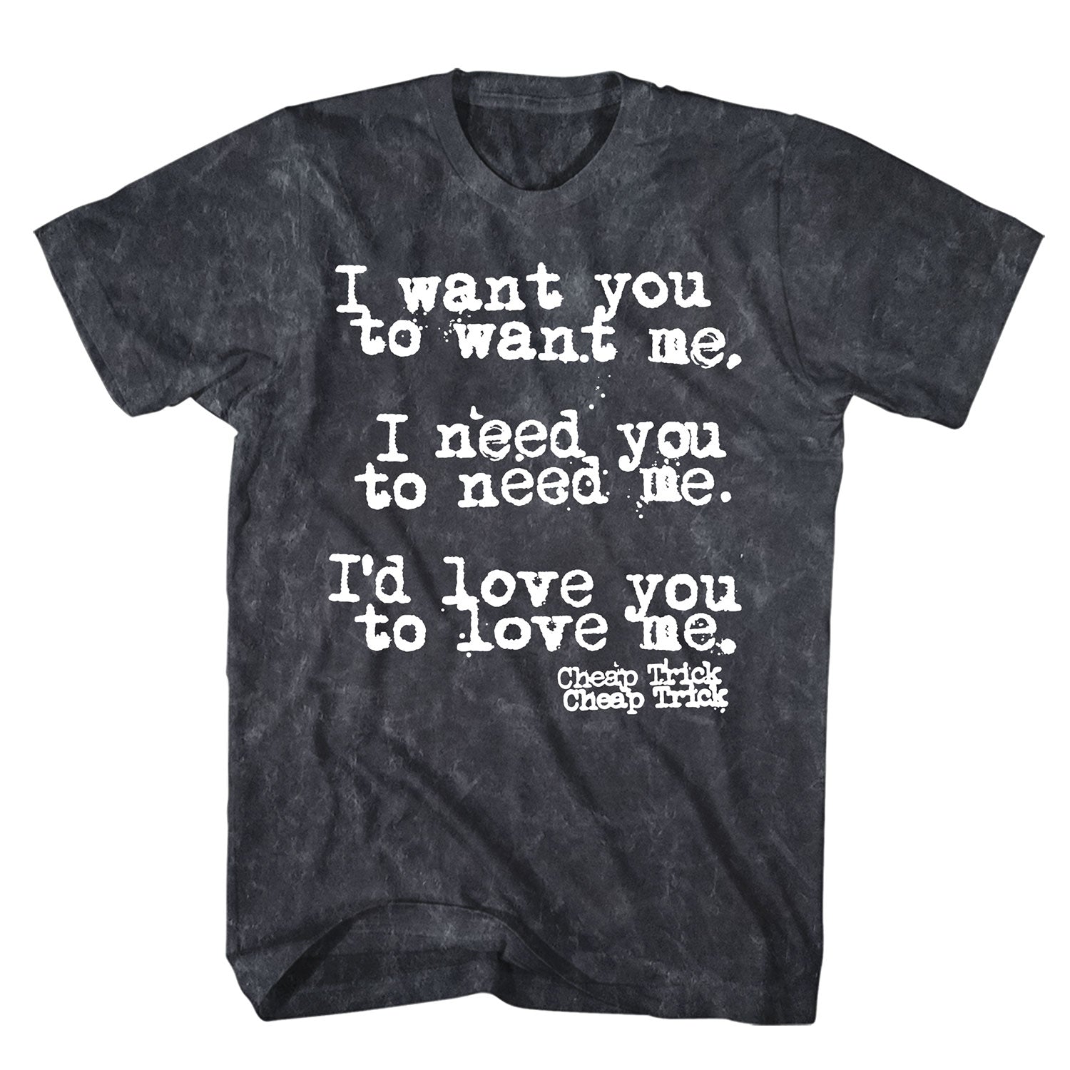 I Want You Mineral Wash T-shirt