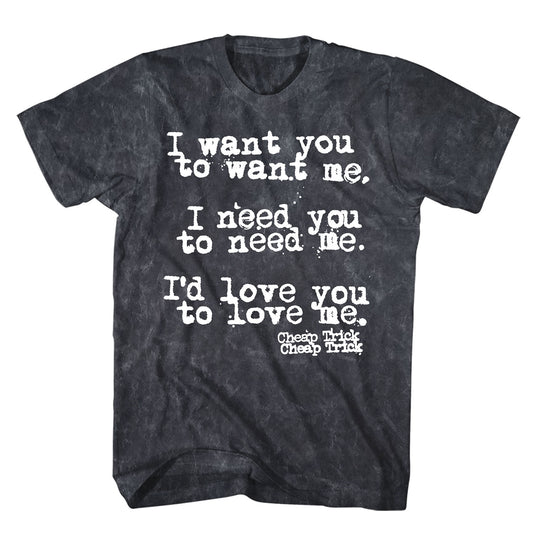 I Want You Mineral Wash T-shirt