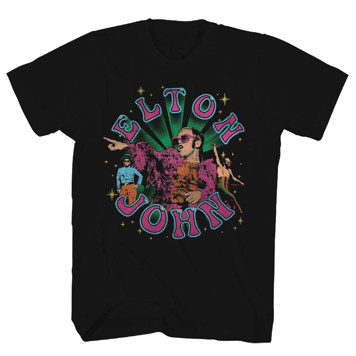 Vintage Photos & Stars Logo T-shirt