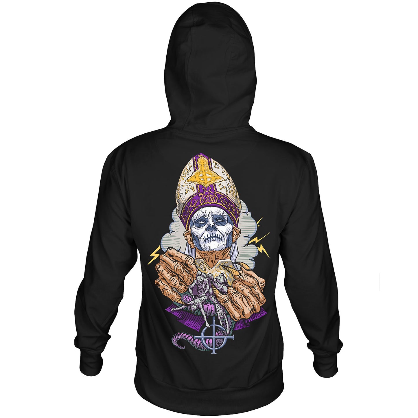 Purple Papa Plaguebringer Hooded Sweatshirt