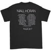 Niall Horan Flicker Sessions 2017 Tour With Personalized Sewn Tag Slim Fit T-shirt