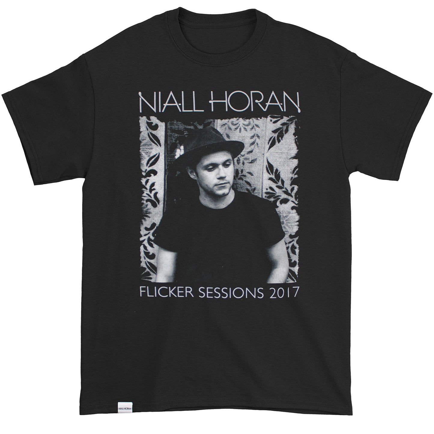 Niall Horan Flicker Sessions 2017 Tour With Personalized Sewn Tag Slim Fit T-shirt