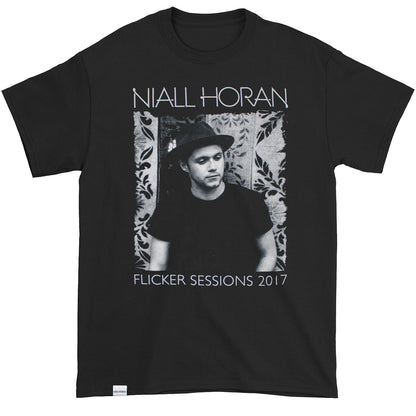 Niall Horan Flicker Sessions 2017 Tour With Personalized Sewn Tag Slim Fit T-shirt