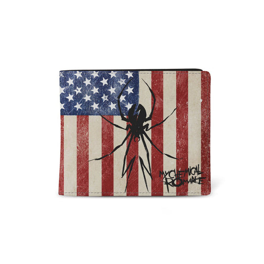 My Chemical Romance USA Spider Wallet Bi-Fold Wallet