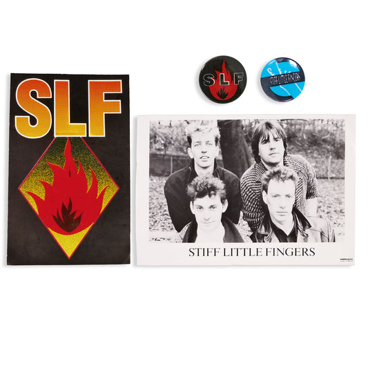 SLF 2 Piece Button Set With Photos Collector Items