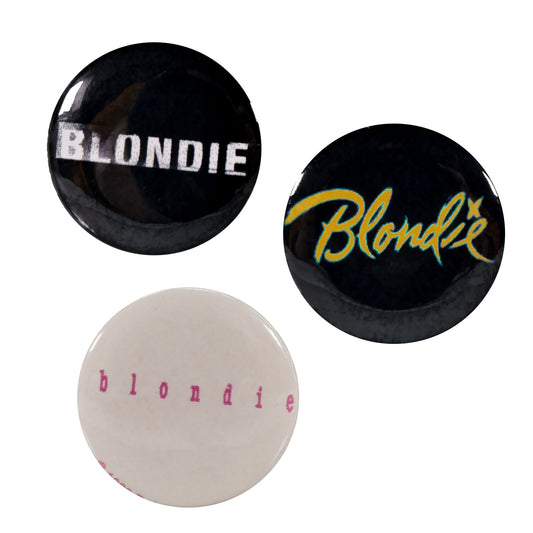 Blondie 3 Piece Button Set Collector Items