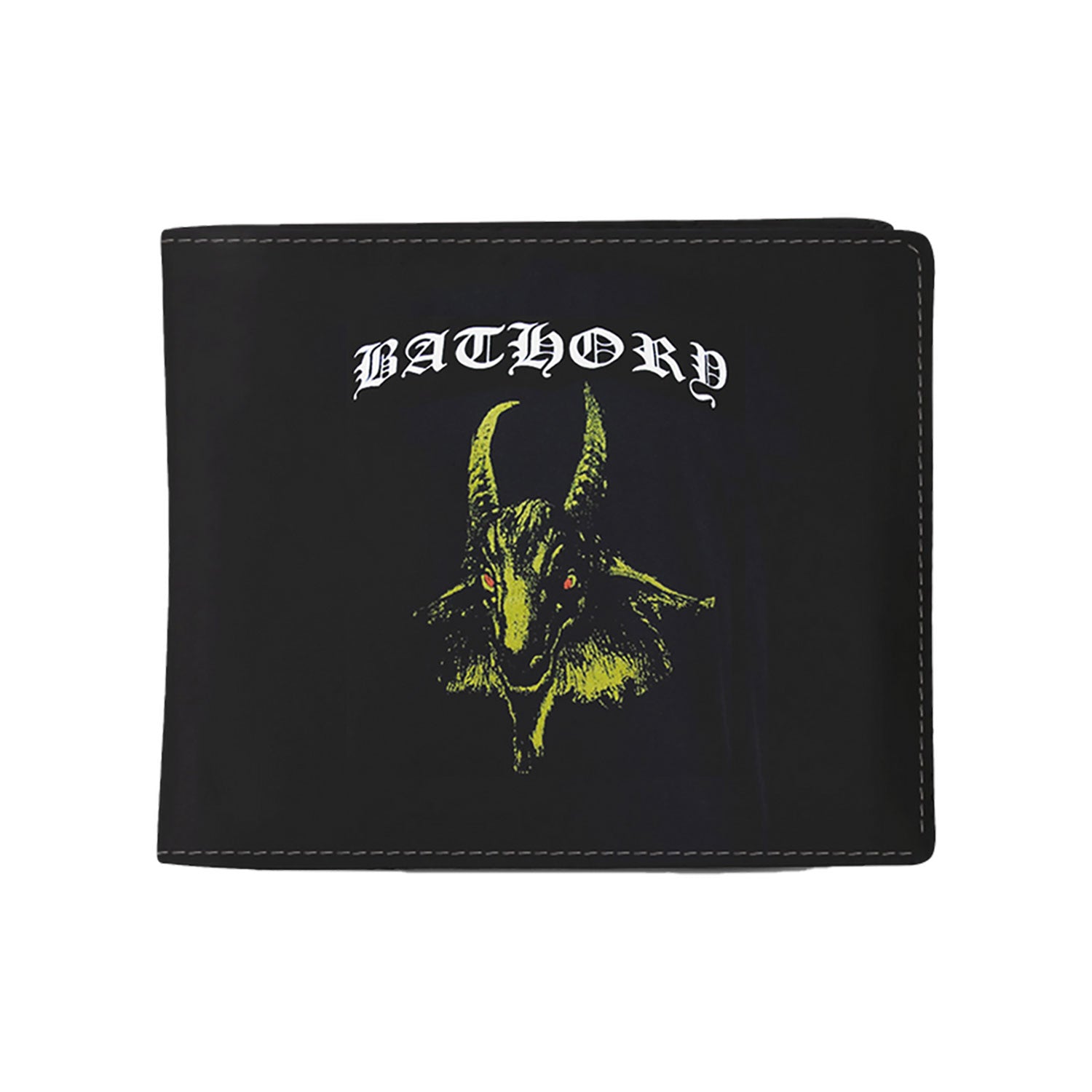 Yellow Goat With Red Eyes Wallet Bi-Fold Wallet