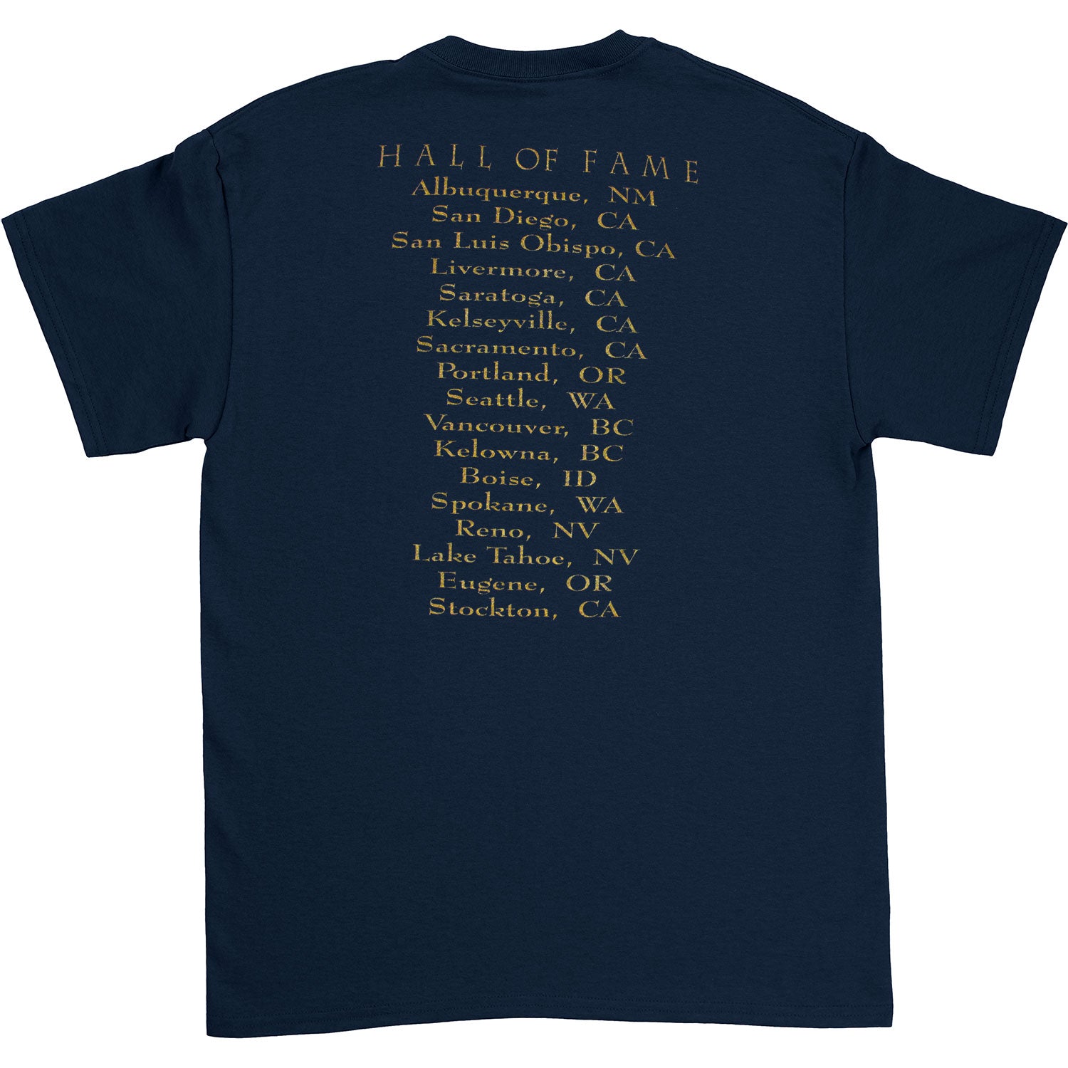 Moody Blues Hall Of Fame Tour T-shirt