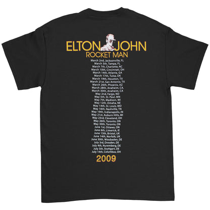 2009 Rocket Man Collage T-shirt