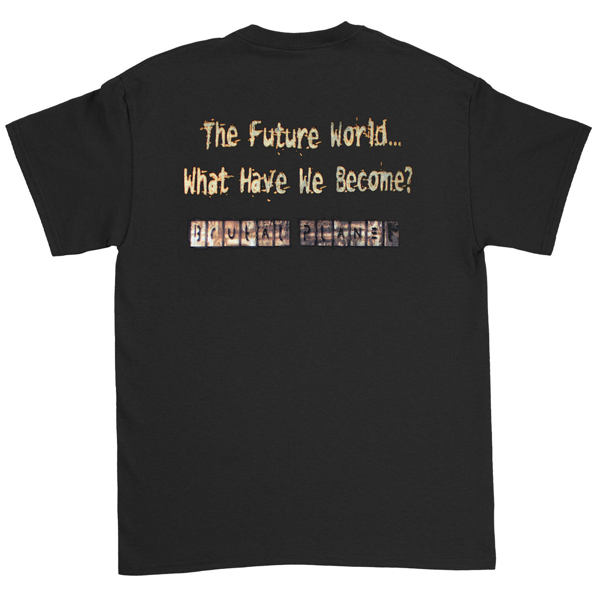 Alice Cooper Brutal Planet Slim Fit T-shirt Back