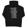 2010 Tribute Tour Hoodie Hooded Sweatshirt